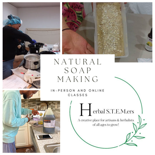 Beginner Cold-Process Soap Making Class for 8-people