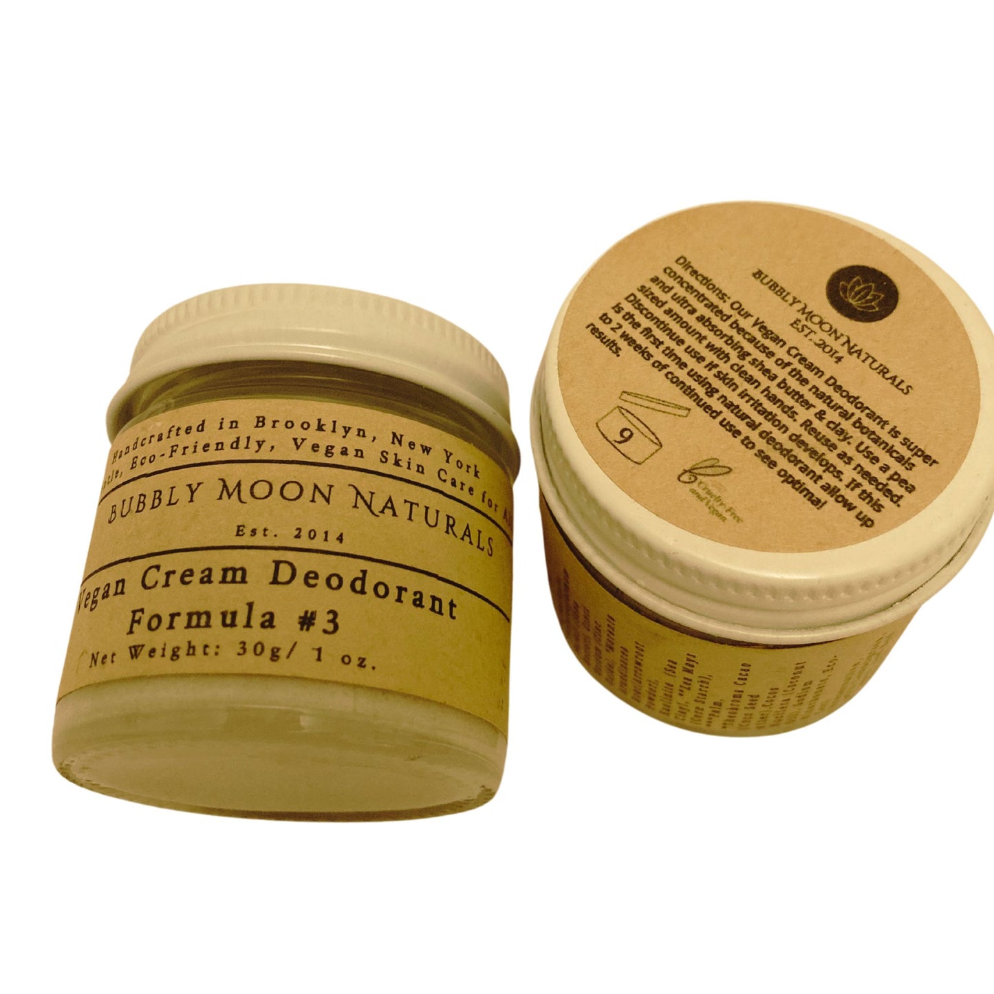 Vegan Cream Deodorant #3 Herbaceous