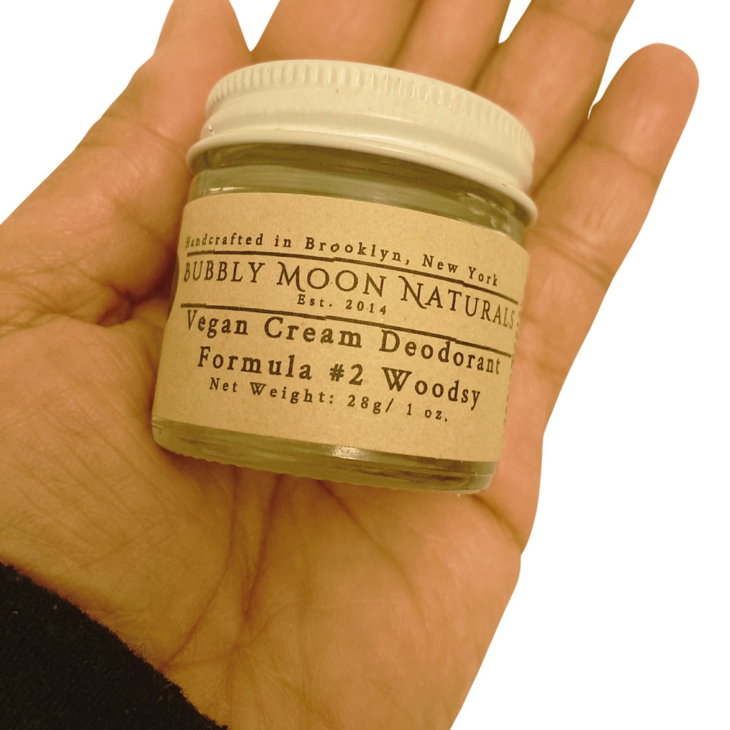 Vegan Cream Deodorant #2 Woodsy Formula
